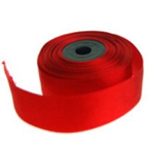 Silkebånd Rødt 10m x 25mm (30322)