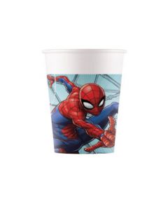 Drikkekrus i Papp, Spiderman 8 stk