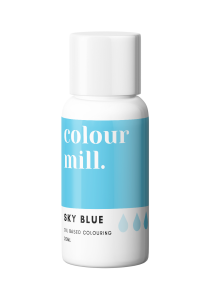Oil Based Colouring 20ml Sky Blue